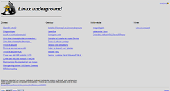 Desktop Screenshot of linuxunderground.be